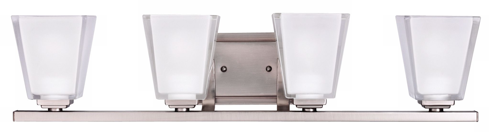 Metro Kool Pewter 27" Wide Bath Light Fixture