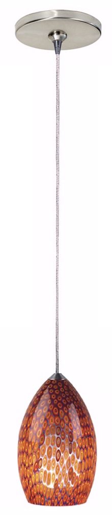 Firebird Collection Cardinal Tech Lighting Mini Pendant