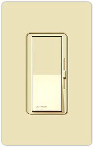 Lutron Diva Almond 1000 Watt 3-Way Preset Dimmer