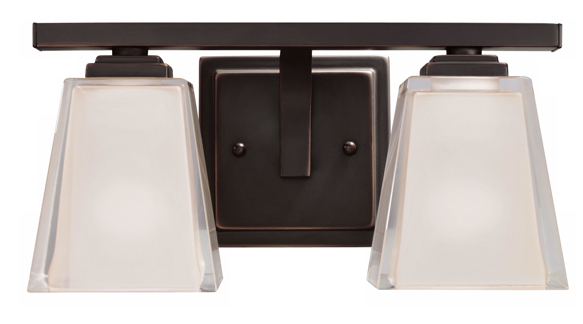 Metro Kool Bronze 12 1/2" Wide Bath Light Fixture