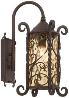 Casa Seville8482 Iron Scroll 18 12 High Outdoor Light 72061