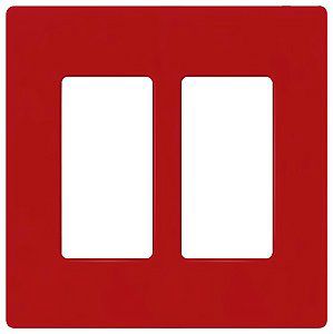Lutron Diva SC Double Wallplate