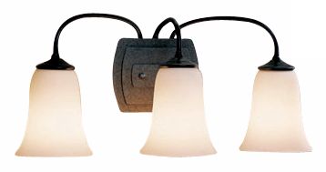 Hubbardton Forge Iron 20" Wide Bathroom Light Fixture
