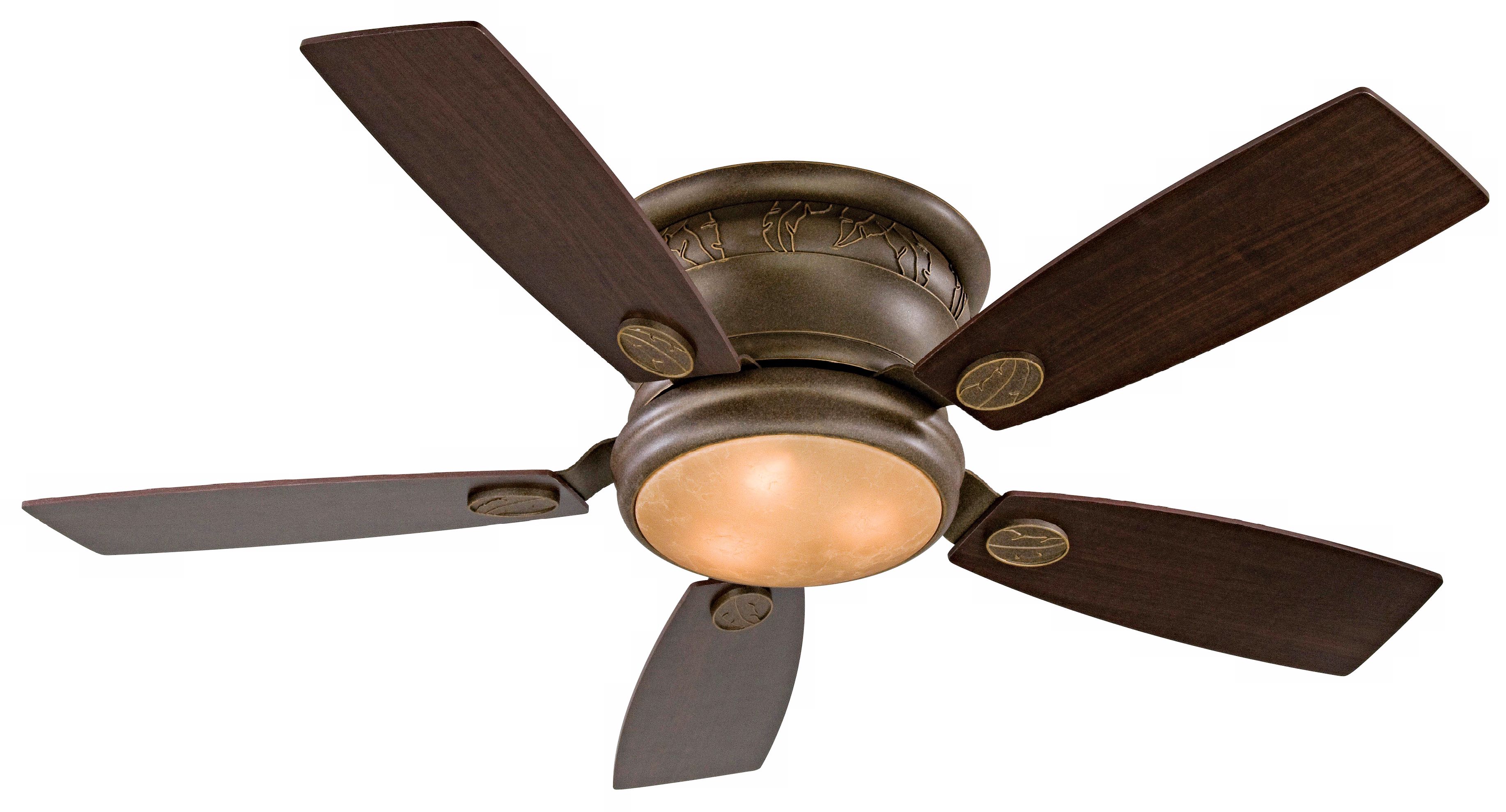 52" Fanimation Loreto Bay Venetian Bronze Hugger Ceiling Fan