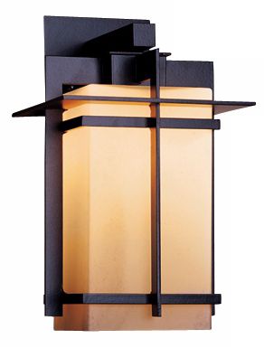 Hubbardton Forge Tourou Bronze 14" High Outdoor Wall Sconce