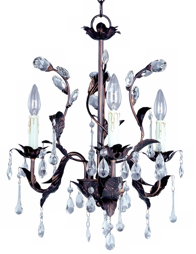 Grove Collection Crystal Accent Chandelier