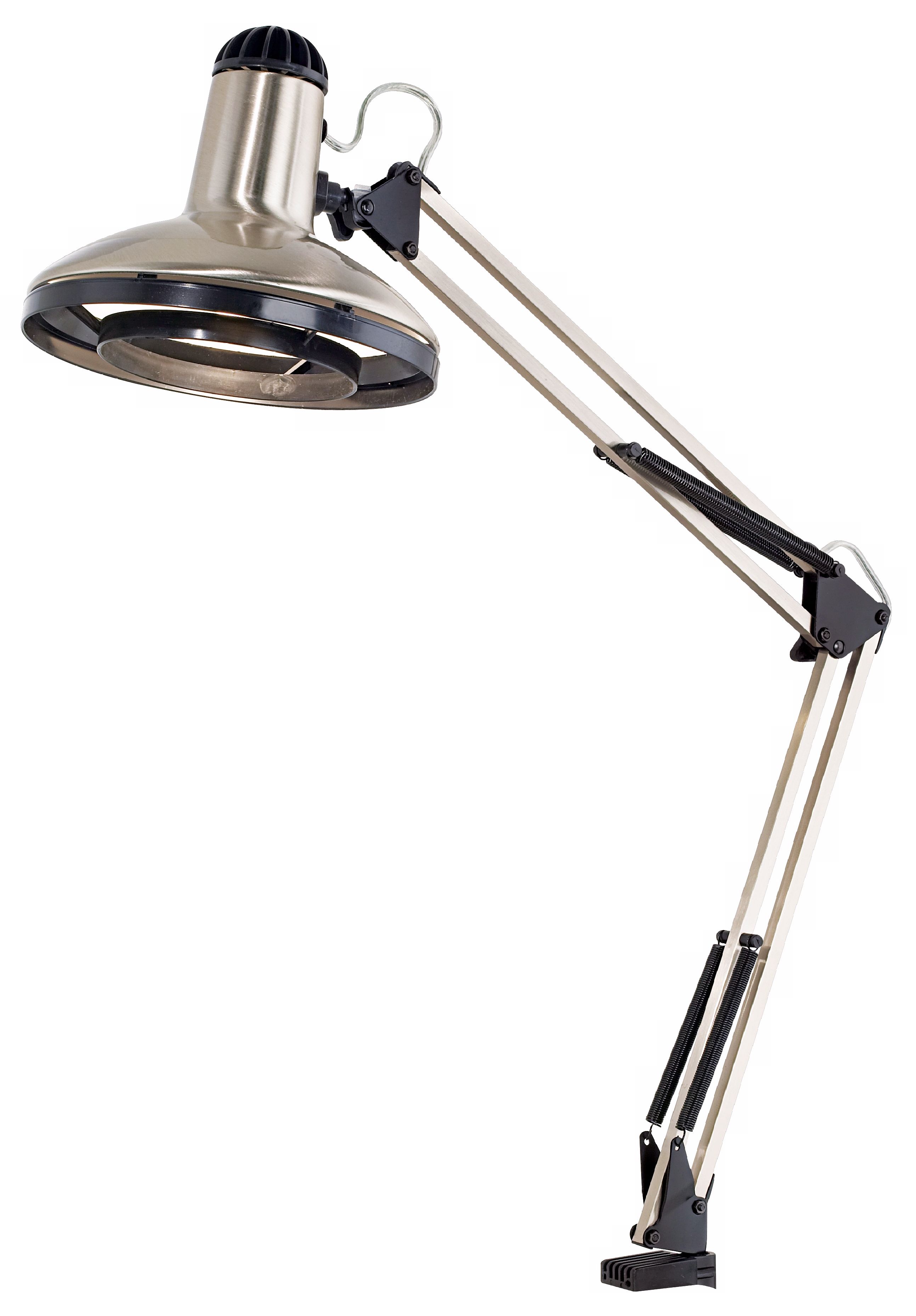 Architect Style Clamp-On Base Desk Lamp