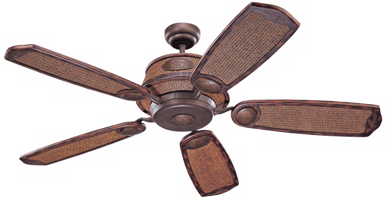 56" Monte Carlo Ming Dynasty Ceiling Fan