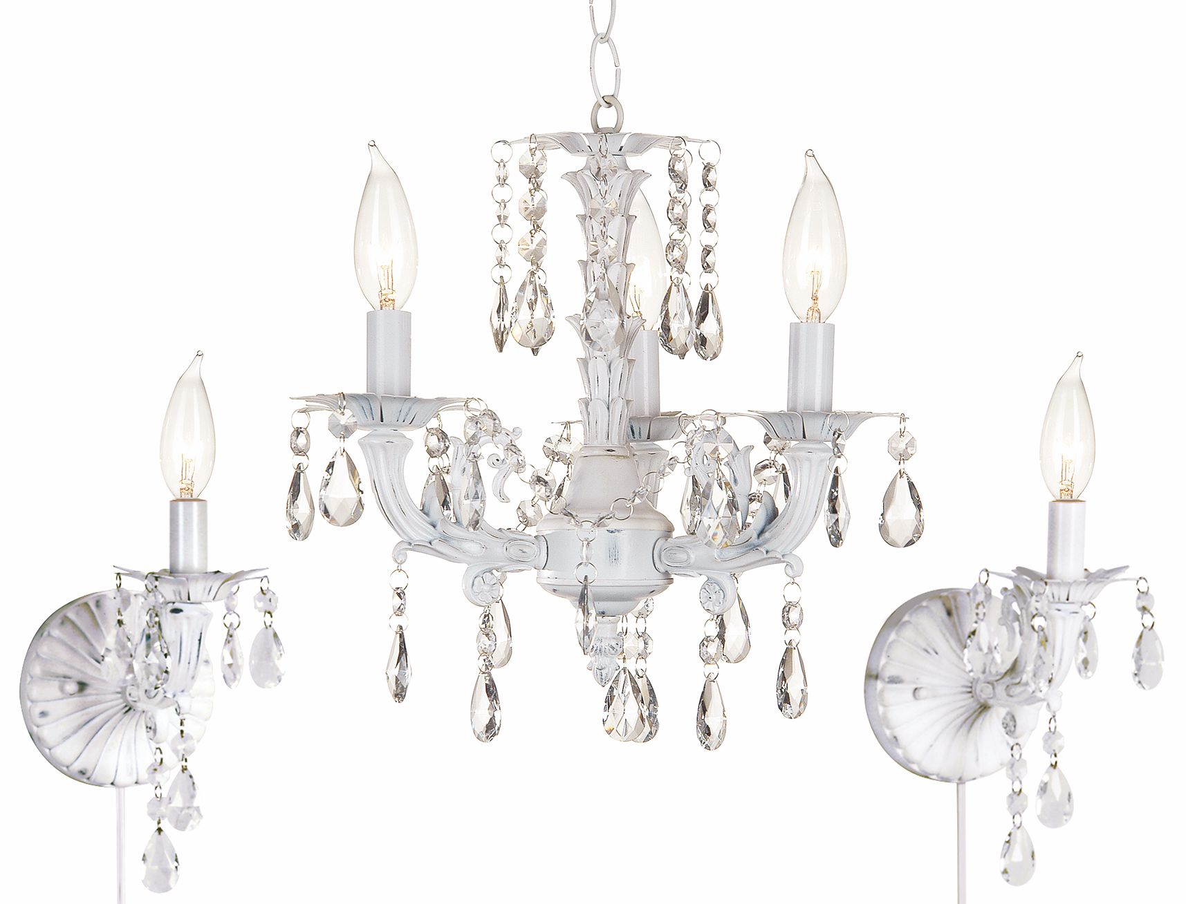 Kathy Ireland St. Petersburg Chandelier and Sconces