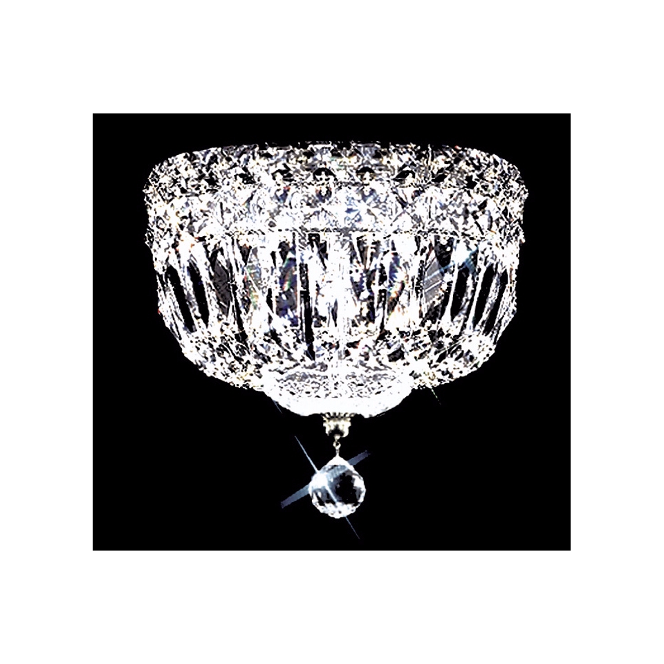 James R. Moder Prestige Crystal 8" Wide Ceiling Light   #73446