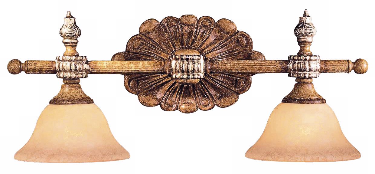 Navarra 23" Wide Two Light Bathroom Fixture
