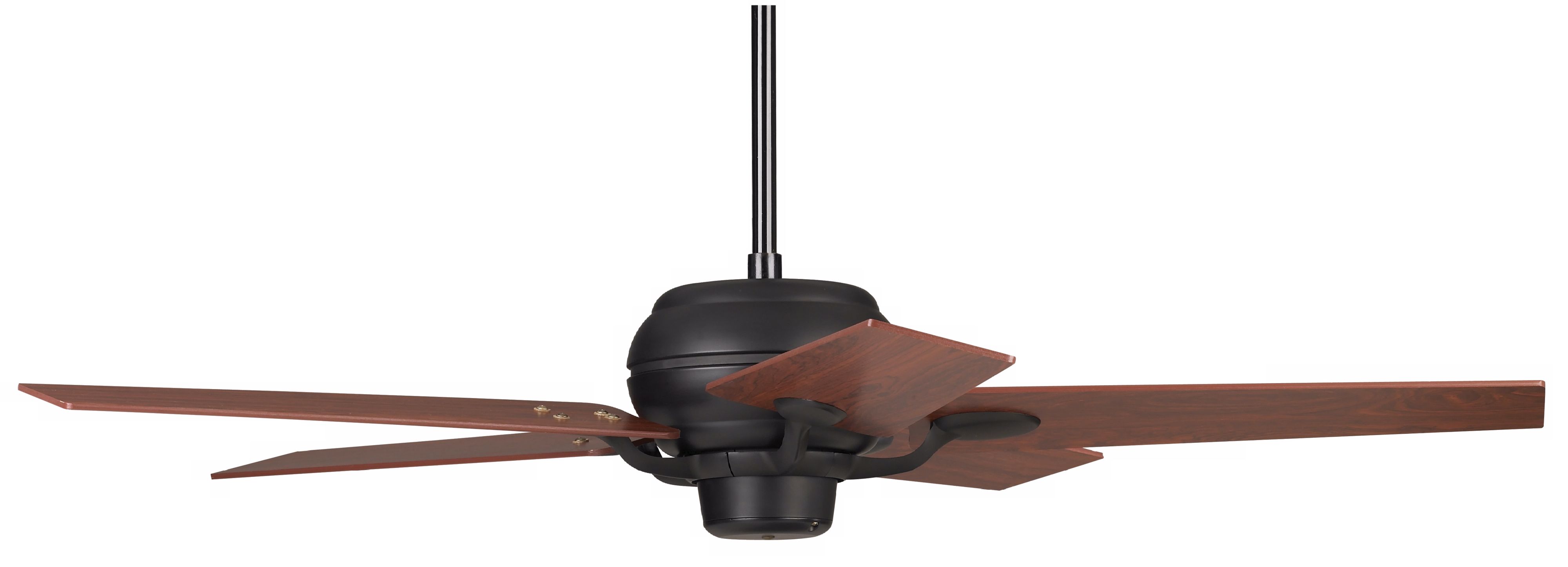 52" Casa Optima Black Contemporary Cherry Blades Ceiling Fan