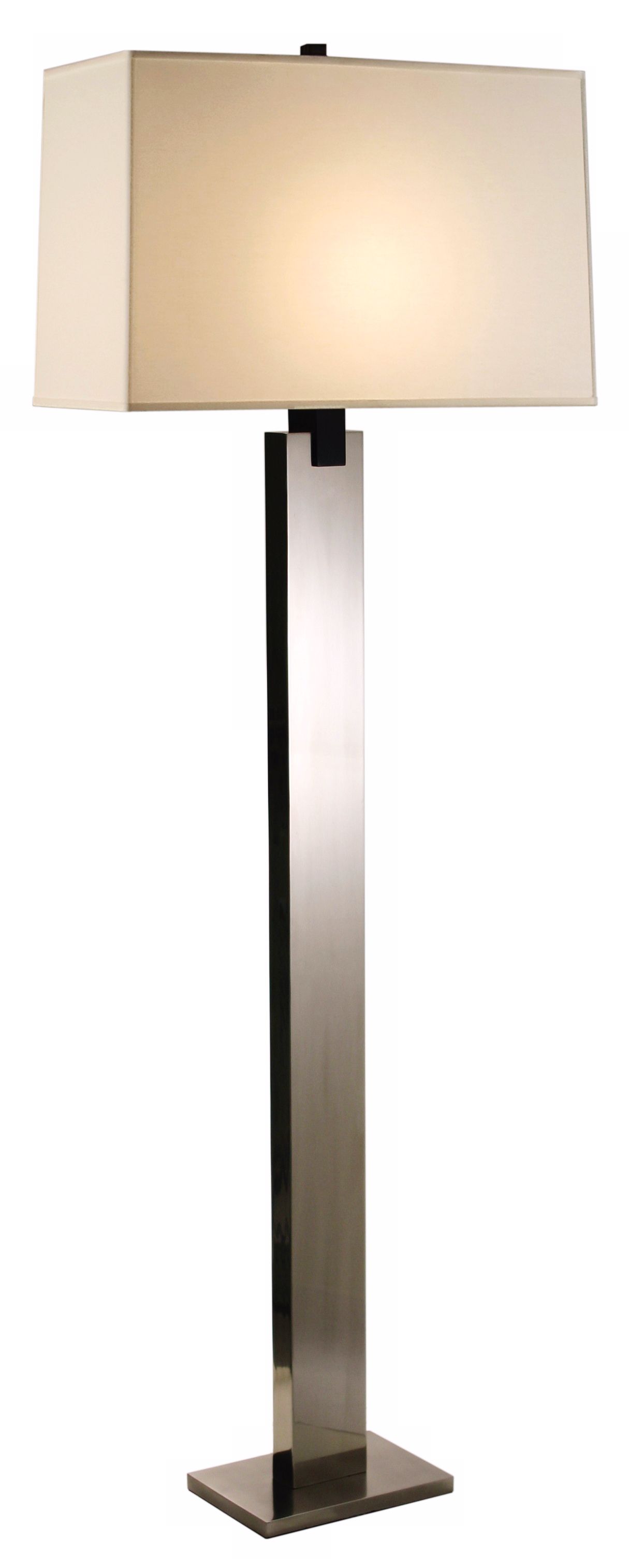 Sonneman Monolith Floor Lamp Black Nickel