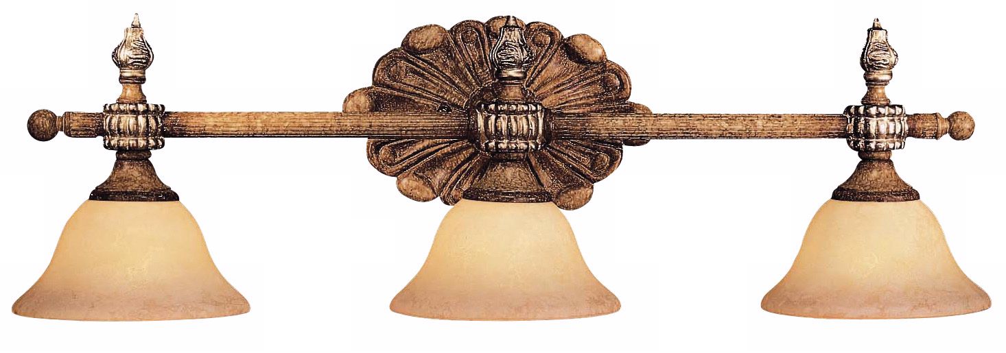 Navarra 30 1/2" Wide Three Light Bathroom Fixture