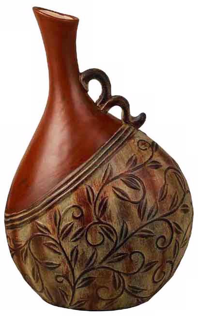 Cape Collection 15" High Pitcher Ceramic Vase