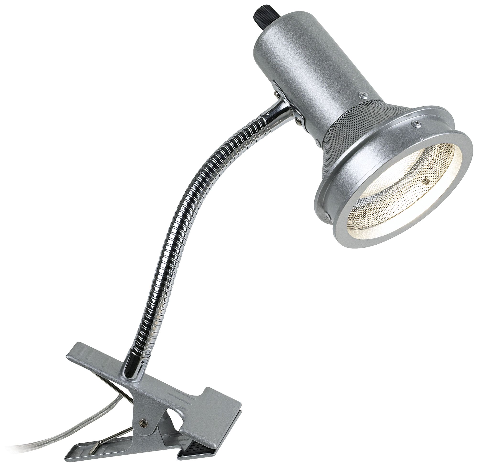 LED Pro Track® Metal Step Gooseneck Clip Lamp
