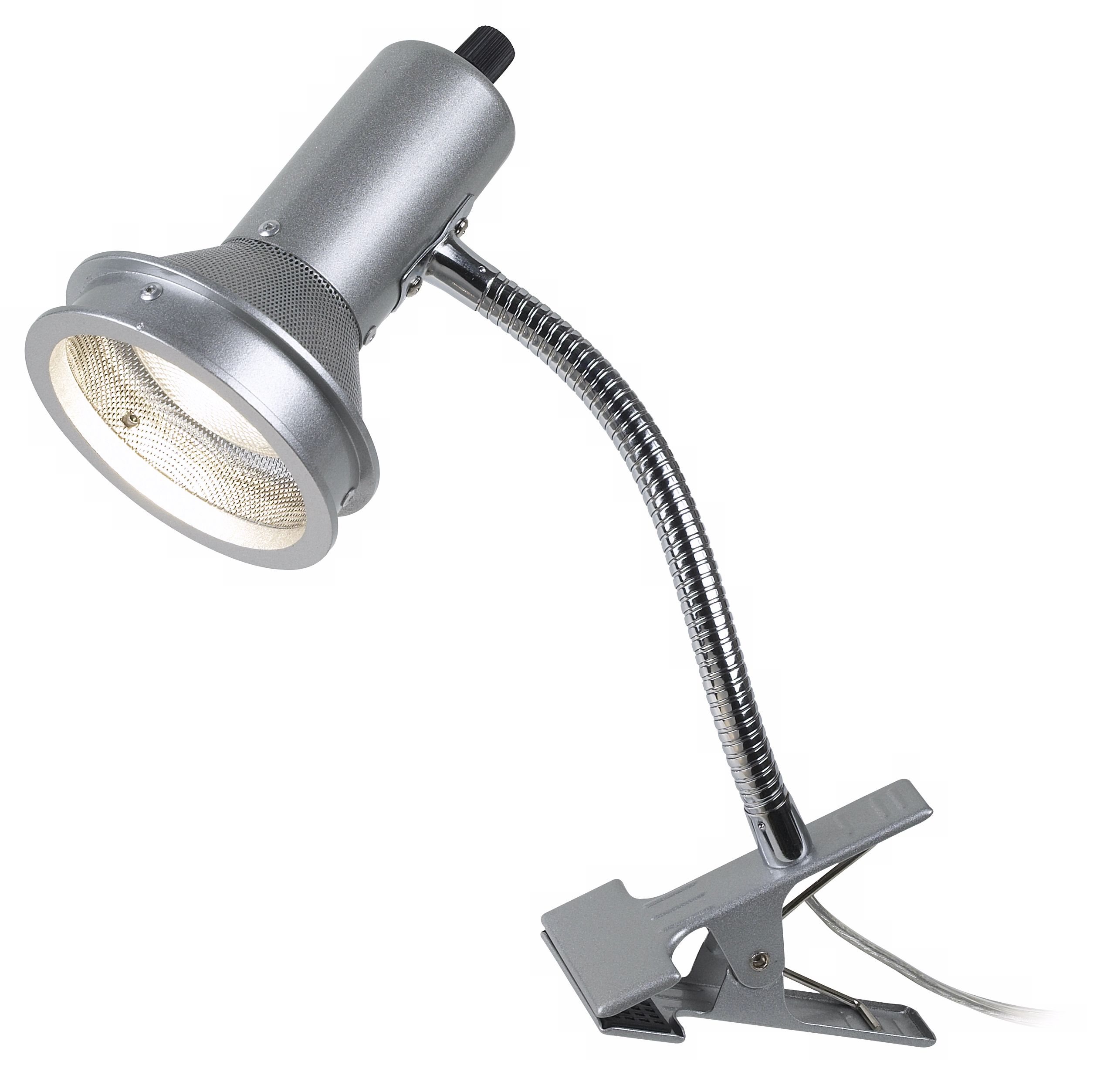 Pro Track® Metal Step Gooseneck Clip Lamp