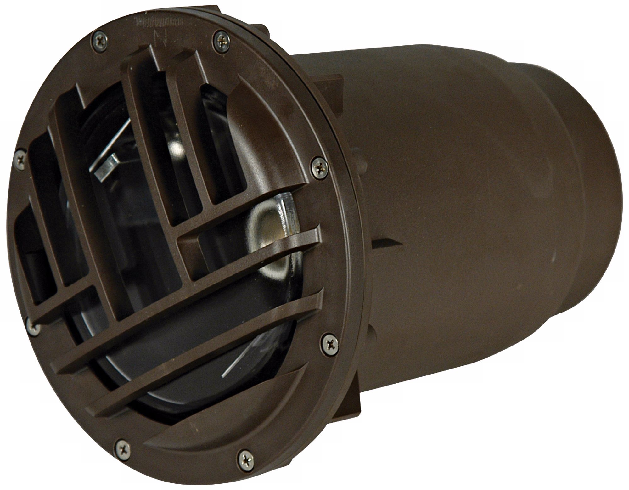 Chestnut Finish 10 1/2" High 8" Wide Well Light