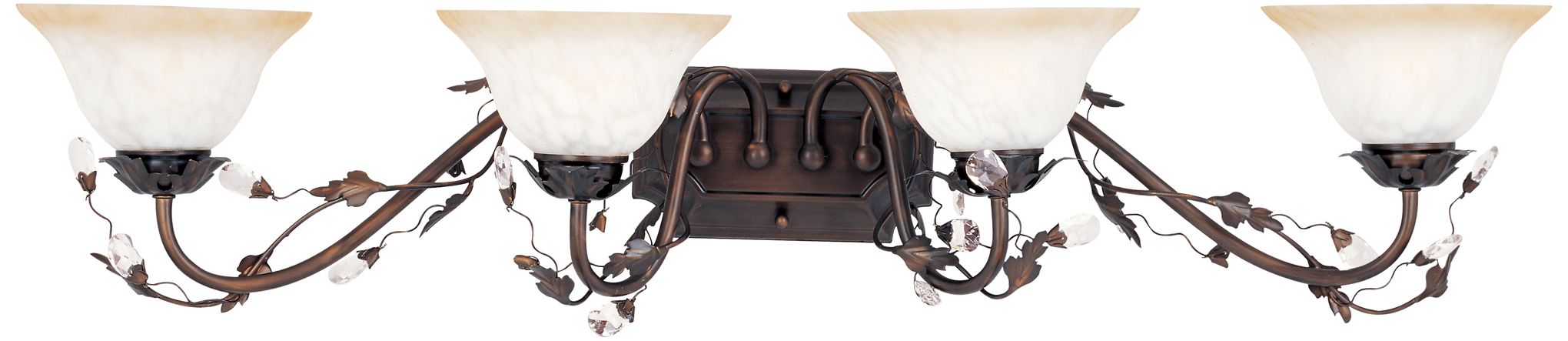 Elegante Collection 38 1/2" Wide Bronze Bathroom Fixture