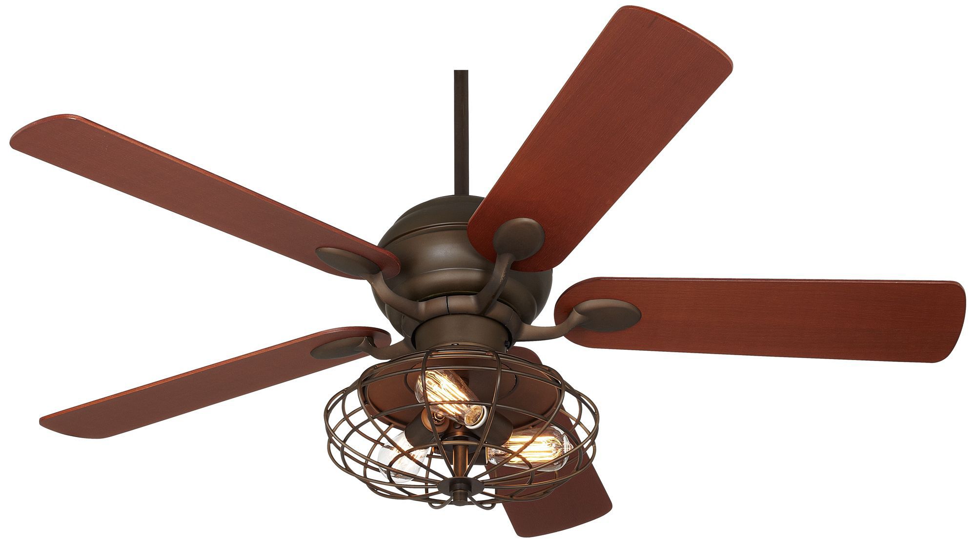 Casa Optima Industrial Oil-Rubbed Bronze Ceiling Fan