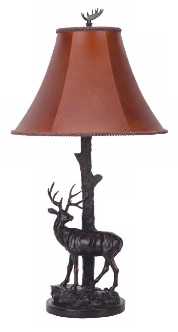 Forest Deer Table Lamp