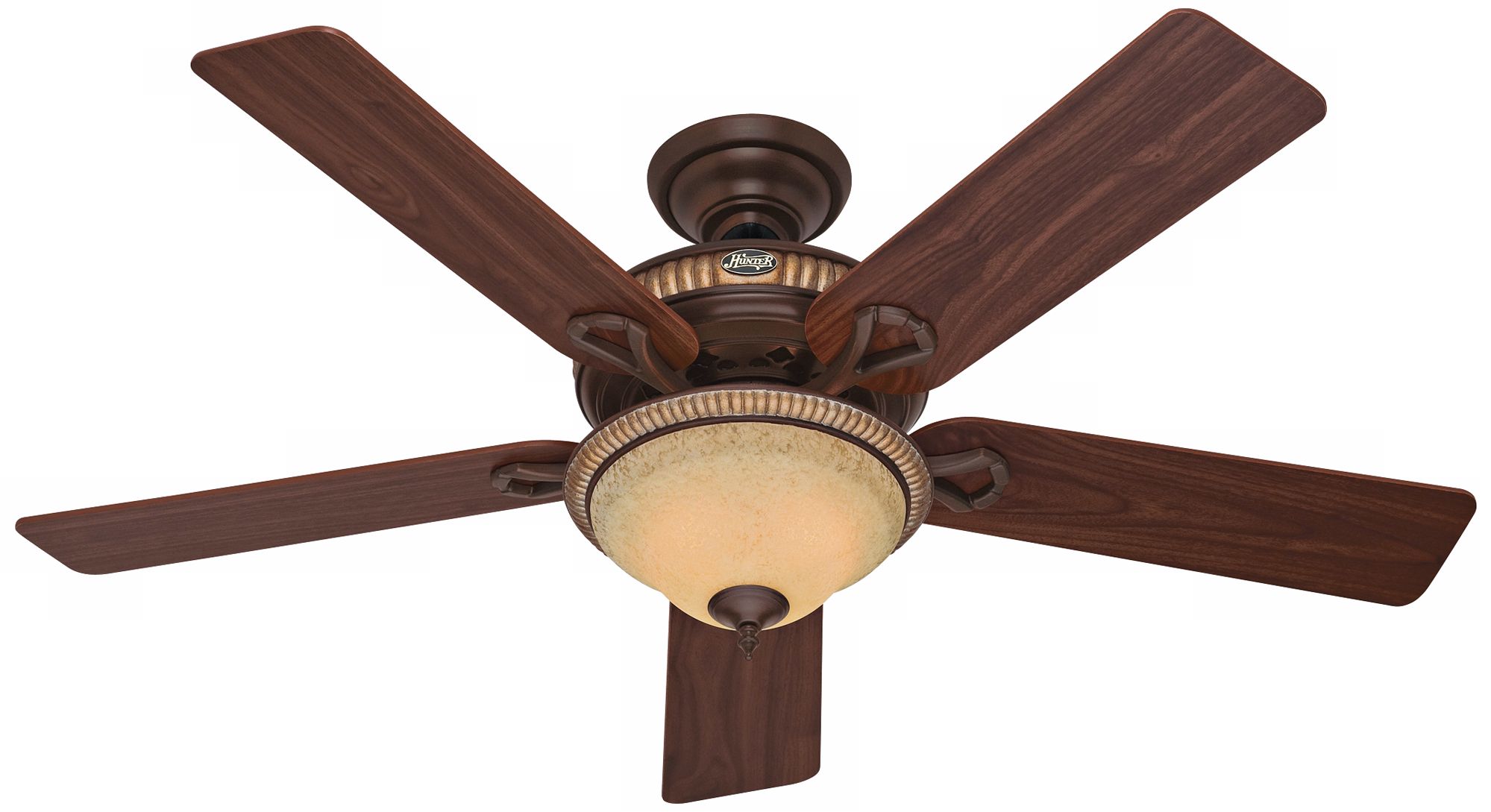 52" Hunter Aventine Cocoa Ceiling Fan