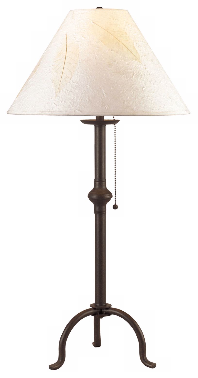 Craftsman Collection Pennyfoot Wrought Iron Table Lamp