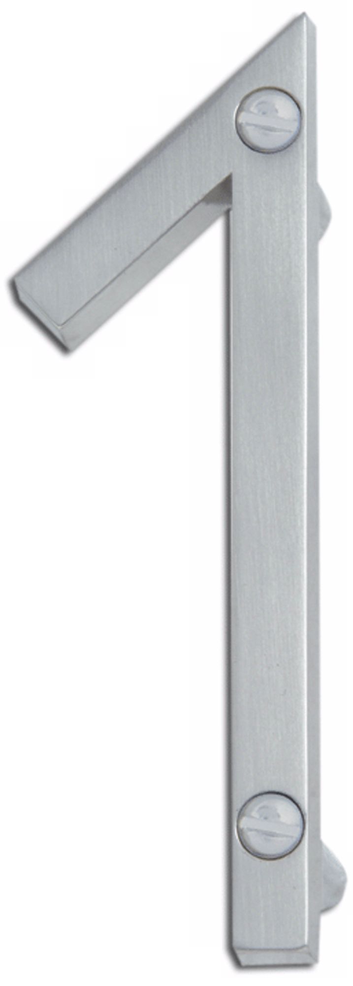 Avalon Brushed Nickel Finish House Number 1