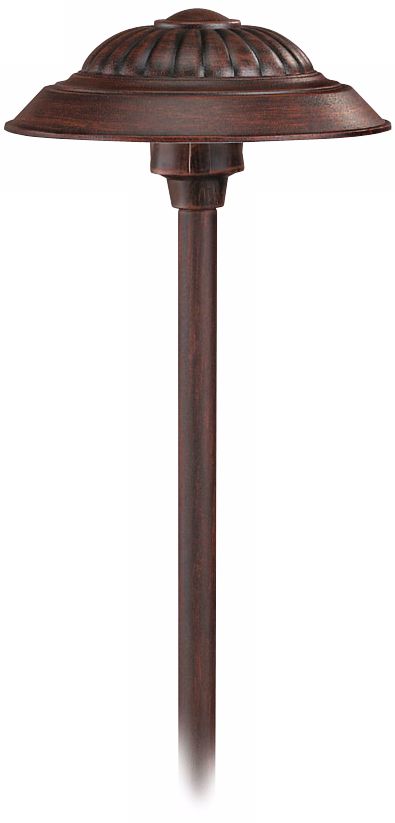 Hinkley Saucer Southern Clay Low Voltage Path Light