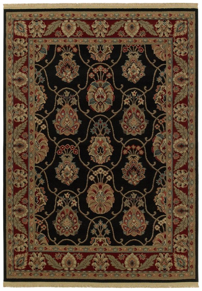Kathy Ireland Asian Enchantment Ebony Area Rug 76171
