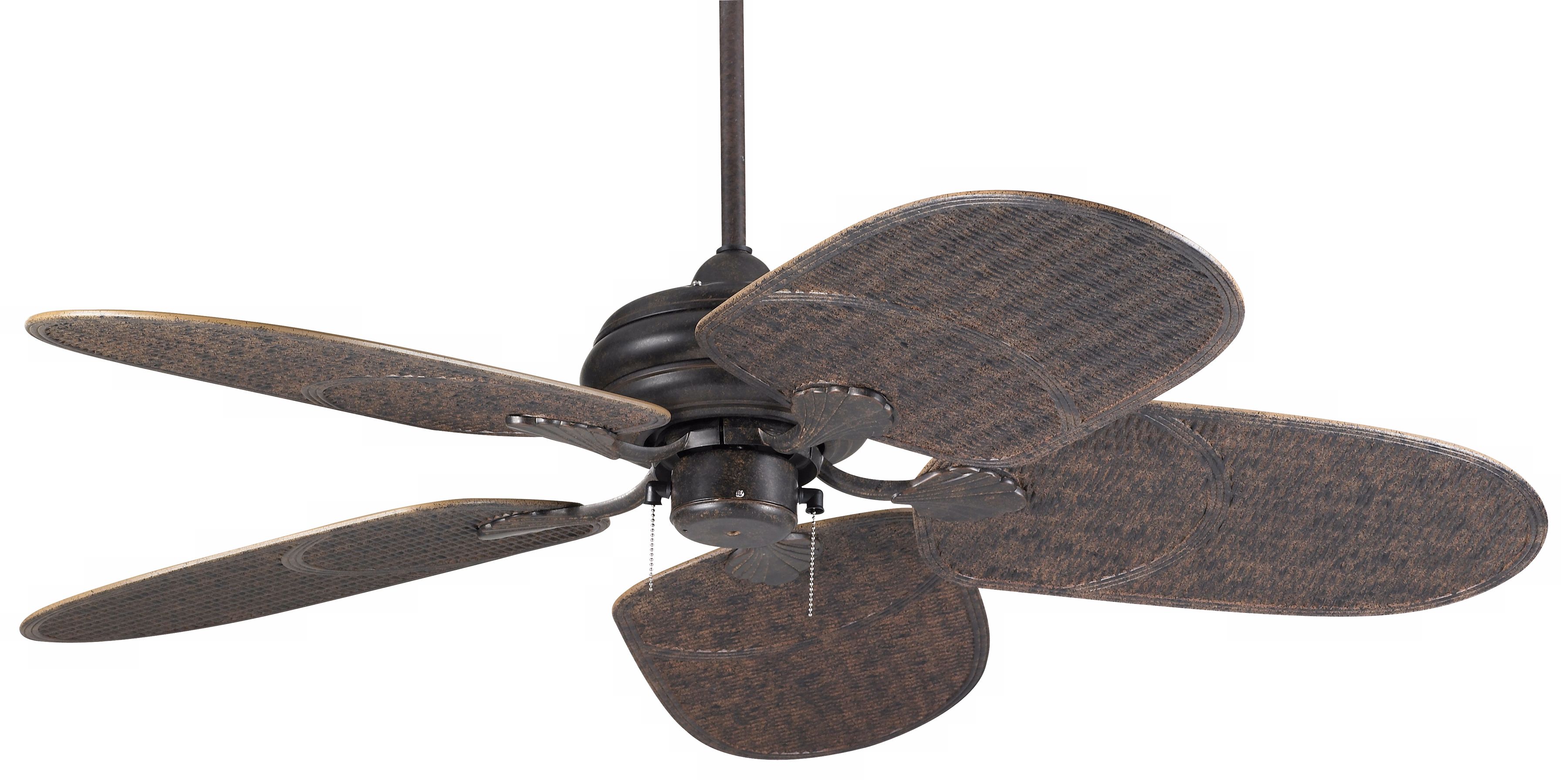 52" Casa Vieja Outdoor Tropical Veranda Bronze