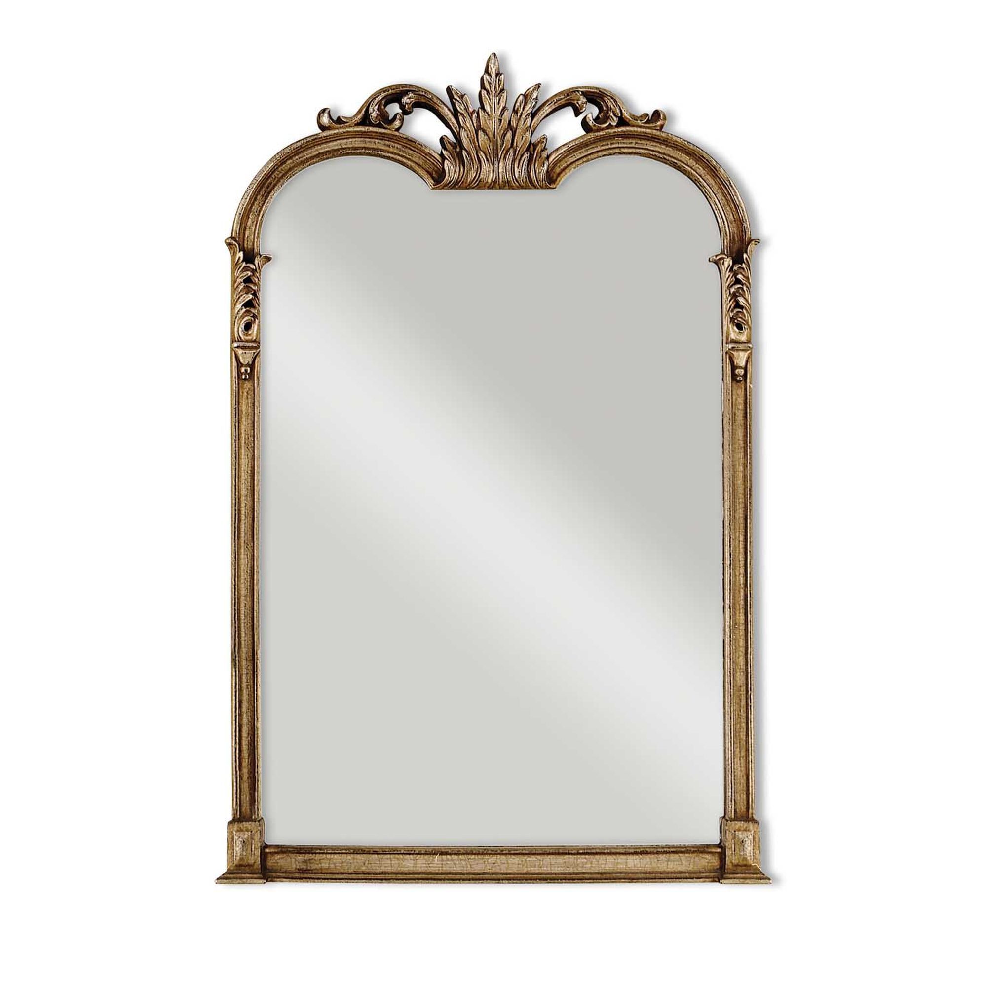 Uttermost Jacqueline 42" High Silver Wall Mirror