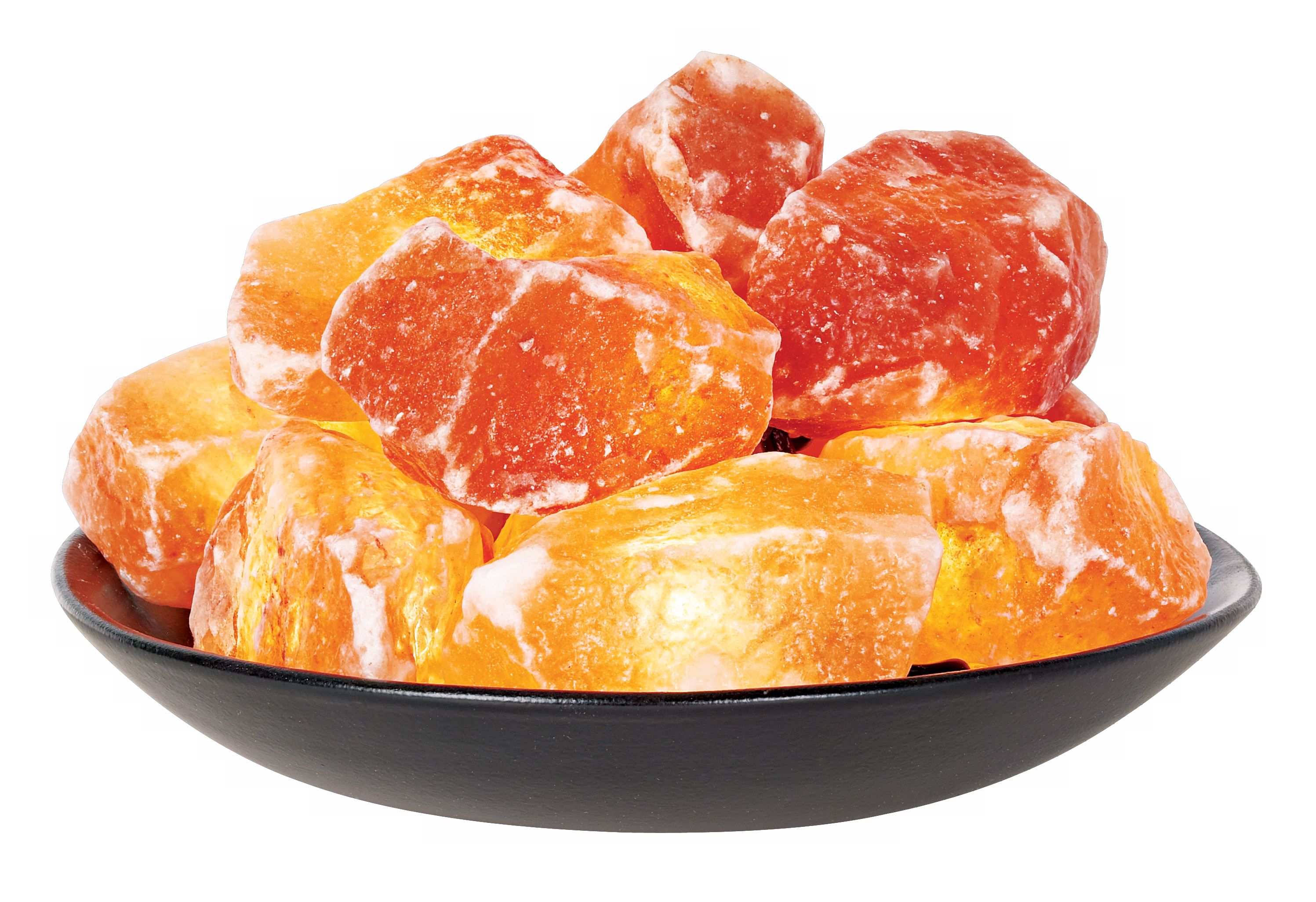 Salt Crystal Stones Fire Bowl