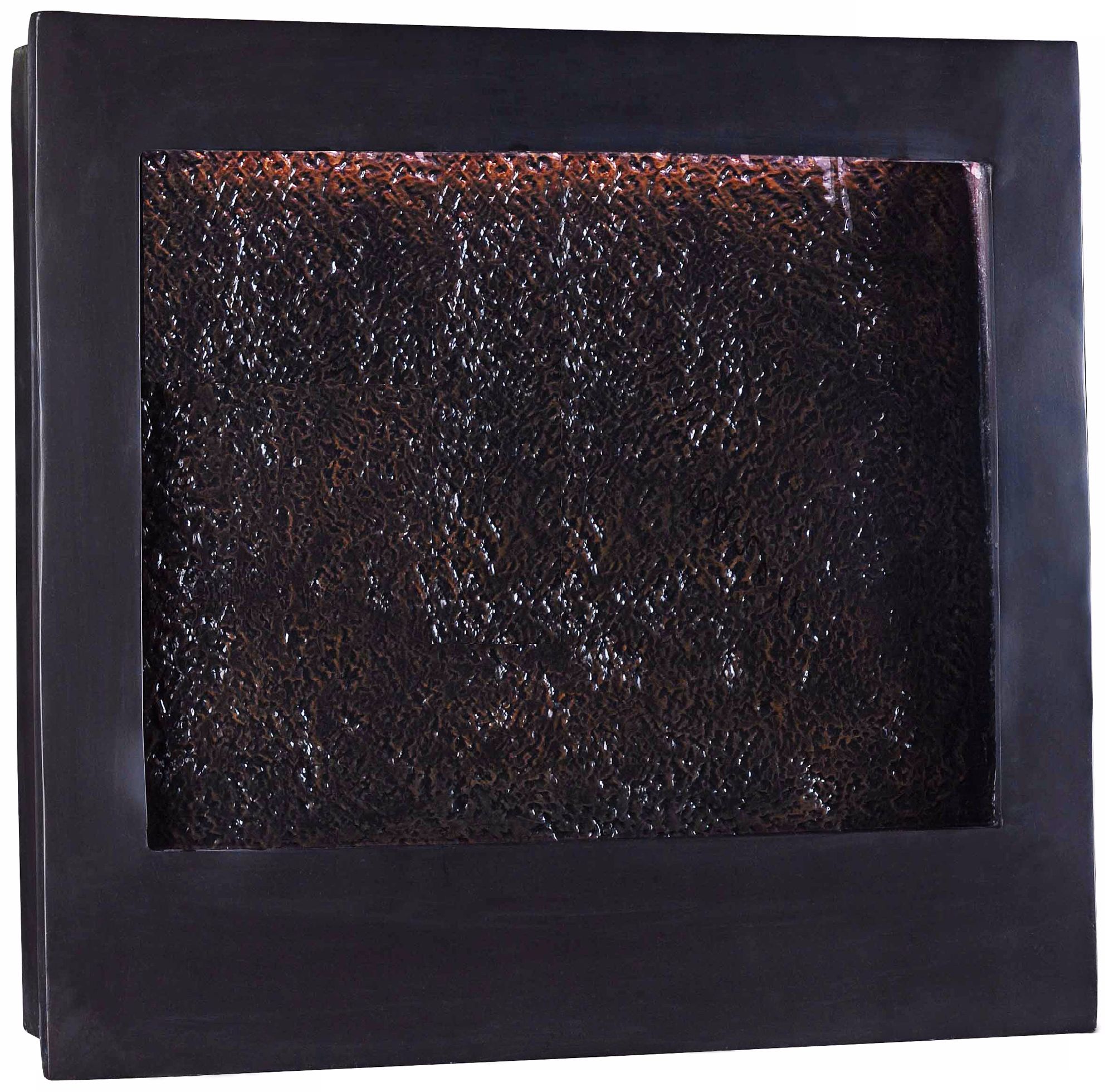 Contemporary Central Square Indoor - Outdoor Wall Fountain