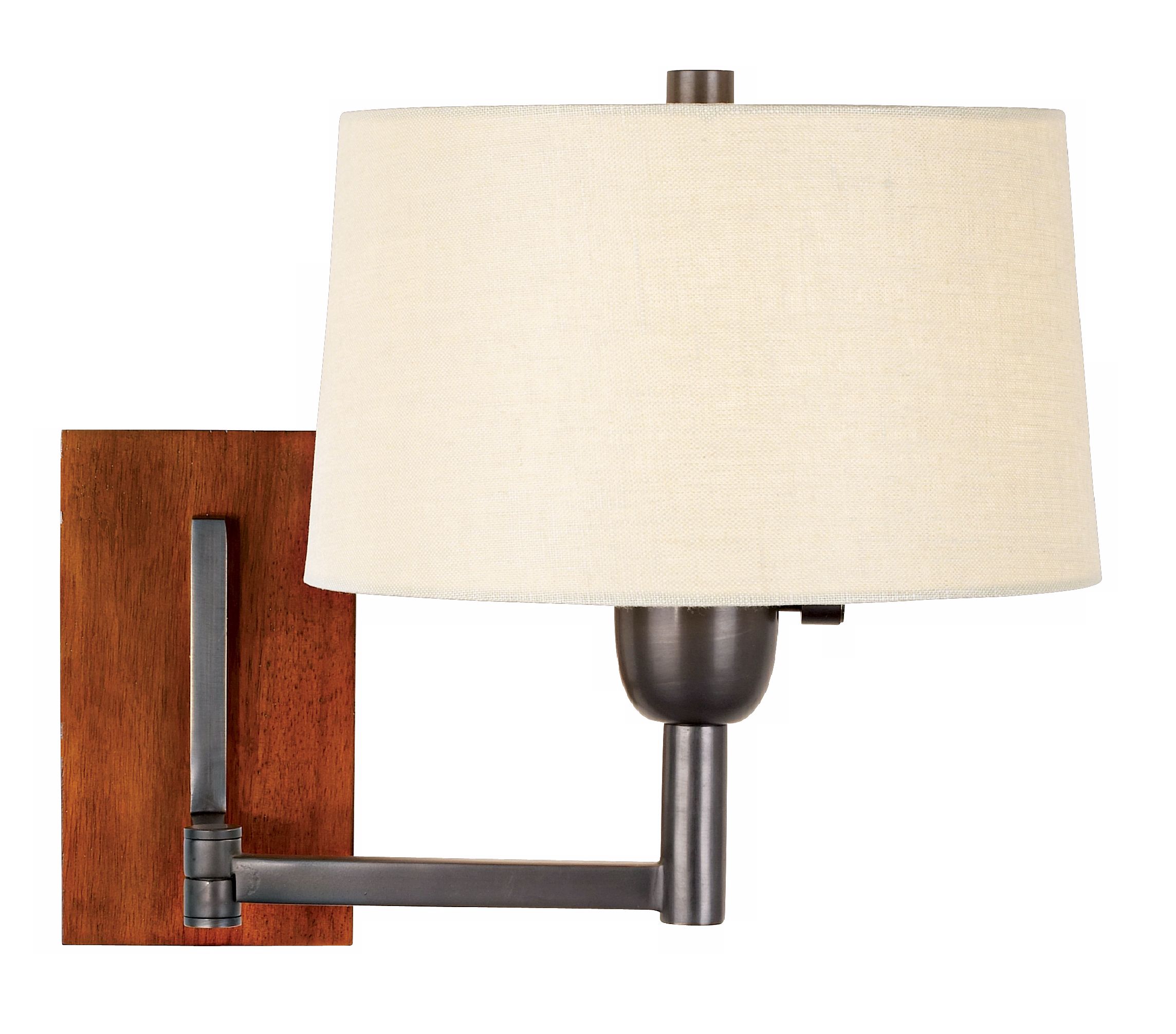 Robert Abbey Wonton Collection Bronze Plug-In Swing Arm