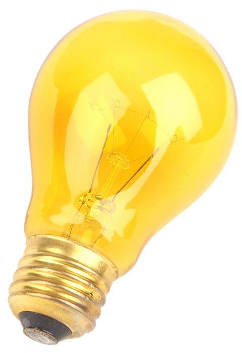 Yellow 25 Watt Party Light Bulb