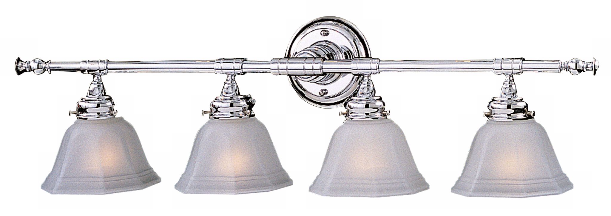 Murray Feiss Devonshire Four Light Chrome Bathroom Fixture