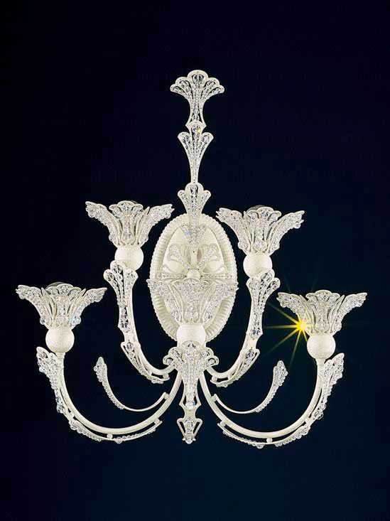 Schonbek Rovendell Swarovski French Lace Wall Sconce