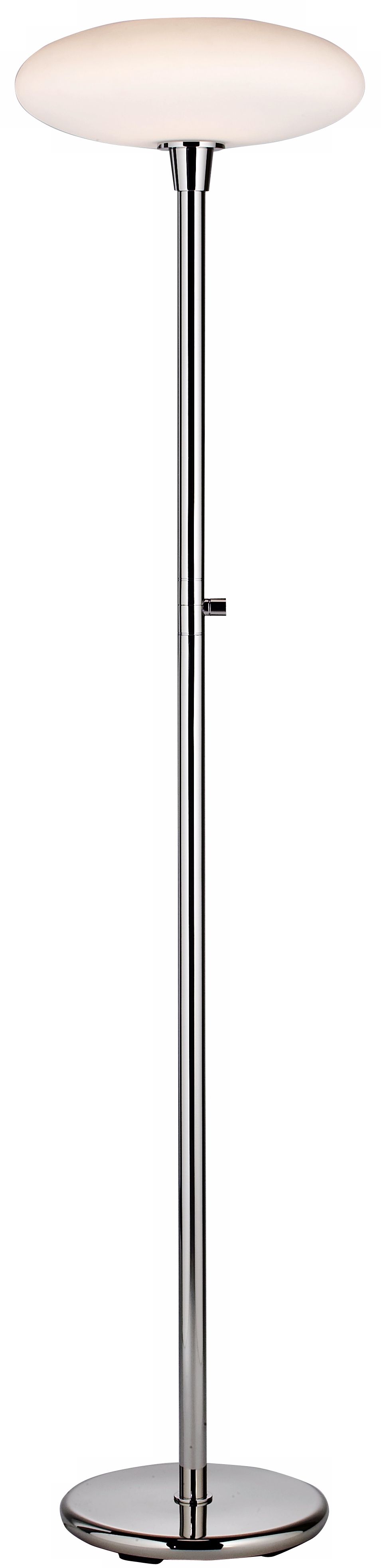 Robert Abbey Ovo Polished Nickel Floor Lamp