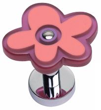 Oops-A-Daisy Pink Robe Hook