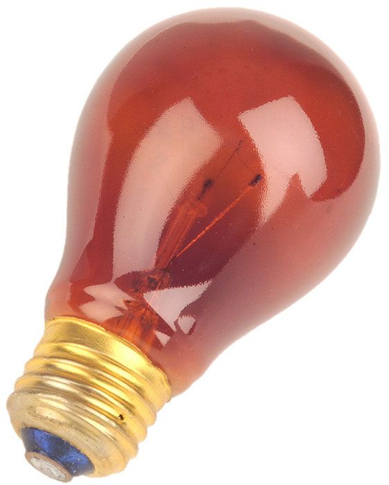 Red 25 Watt Party Light Bulb