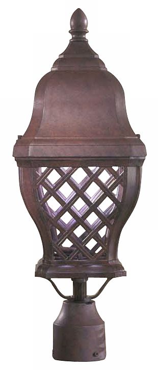 British Isle 20 3/4" High Bronze Outdoor Post Light
