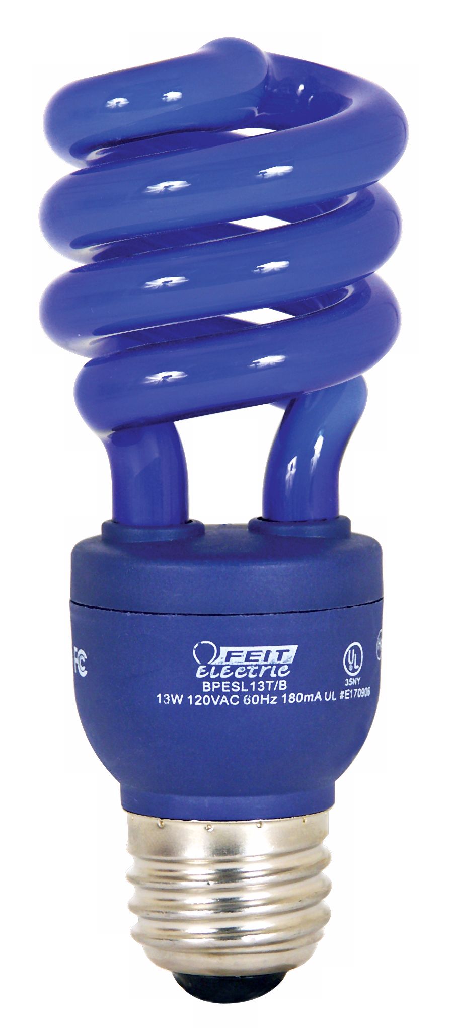 ECObulb 13 Watt CFL Twist Blue Party Bulb