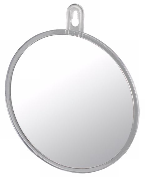 4 1/2" Wide Fog Free Suction Cup or Hanging Shower Mirror