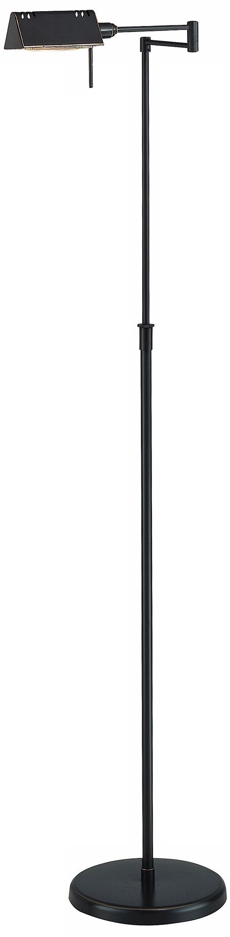 Lite Source Pharma Collection Bronze Adjustable Floor Lamp