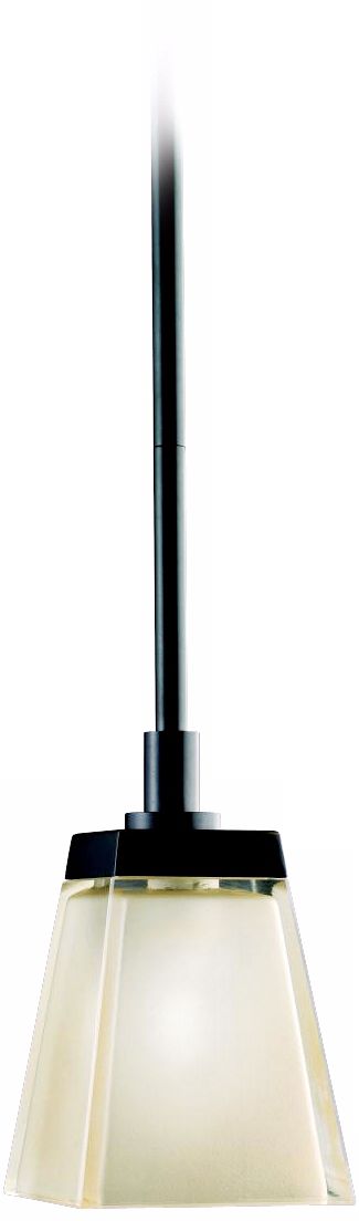 Kichler Urban Ice Collection Bronze Mini Pendant Light