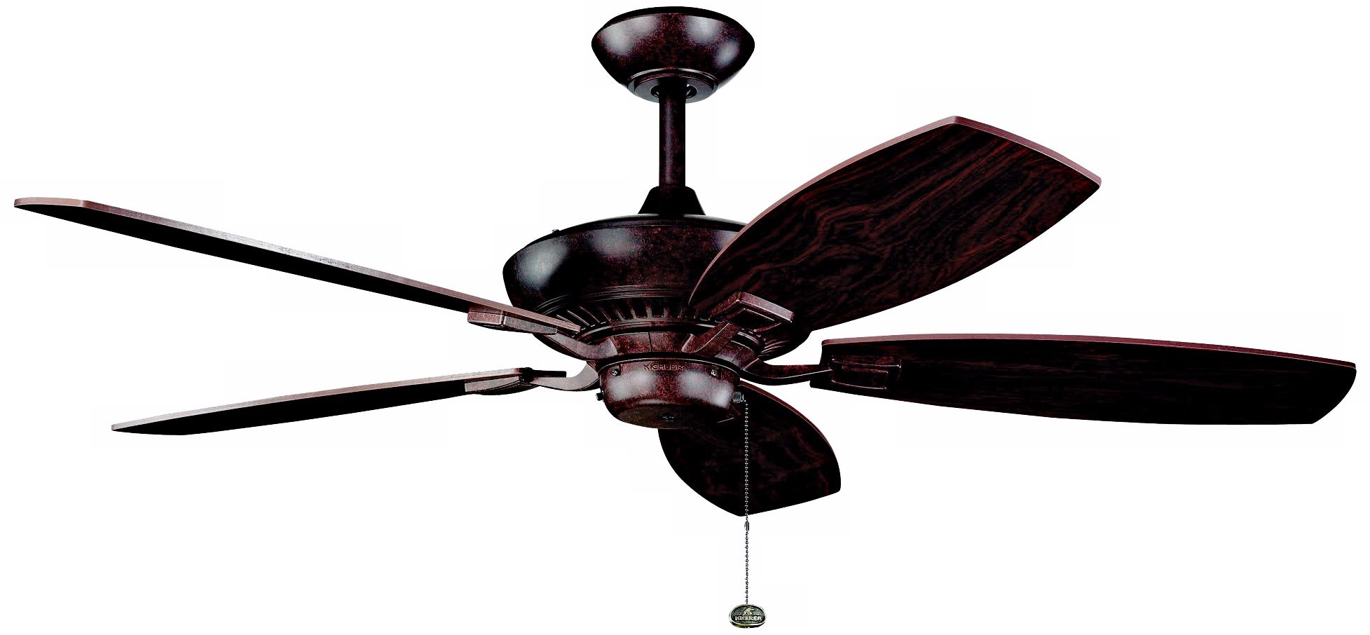 52" Kichler Canfield Tannery Bronze ENERGY STAR Ceiling Fan
