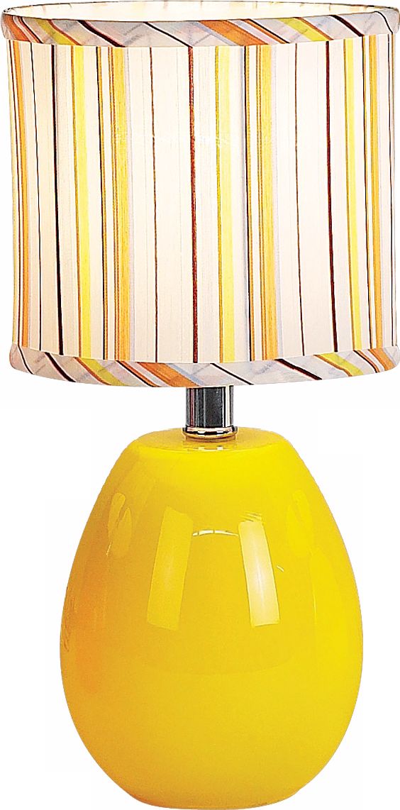 Tangerine Orange Glow Glass Accent  Night Light Table Lamp