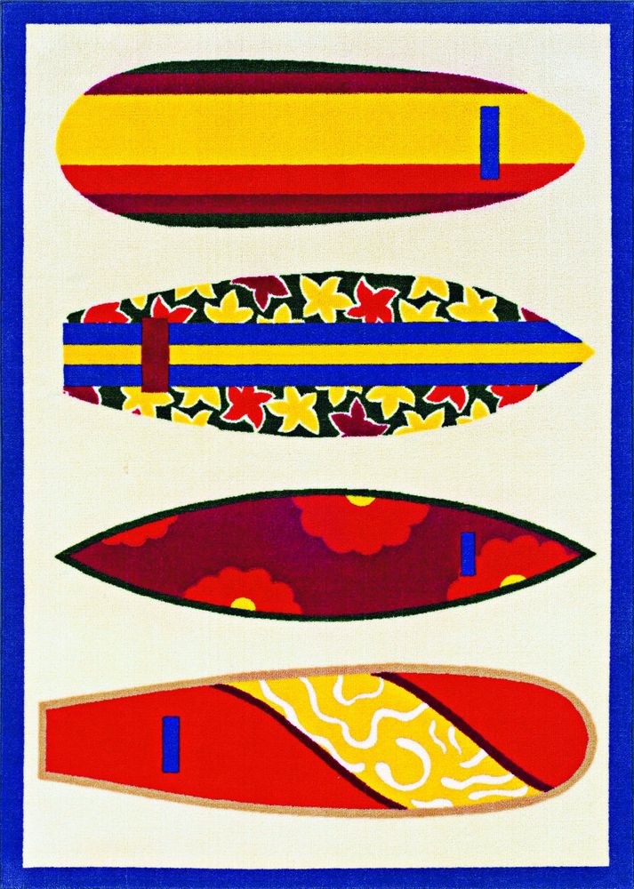 Surfboard Kid's Area Rug