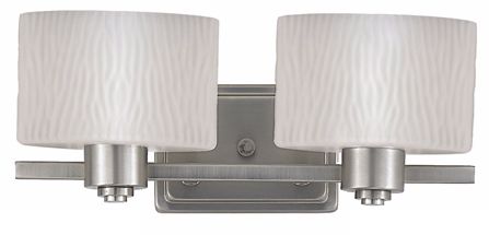 Pacifica Collection 16" Wide Two Light Bathroom Fixture